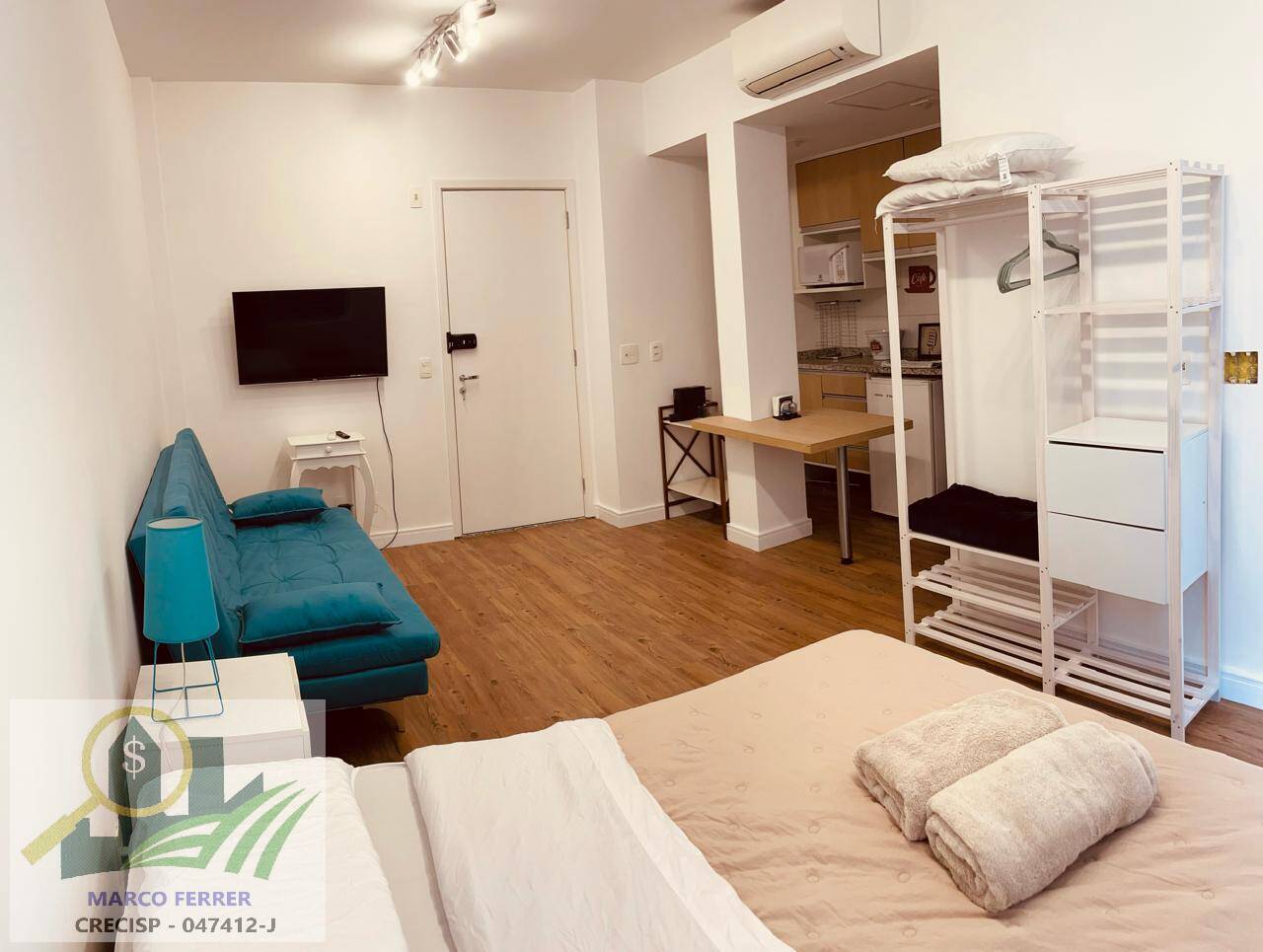 Apartamento à venda com 1 quarto, 23m² - Foto 1